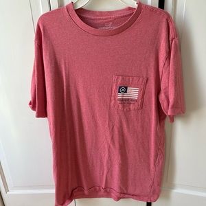 Vineyard Vines American Flag Men’s Small T-Shirt